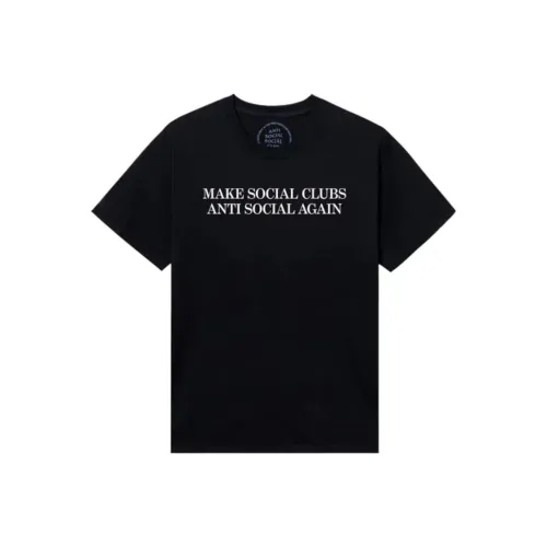 ANTI SOCIAL SOCIAL CLUB Рубашка Мужская Черная