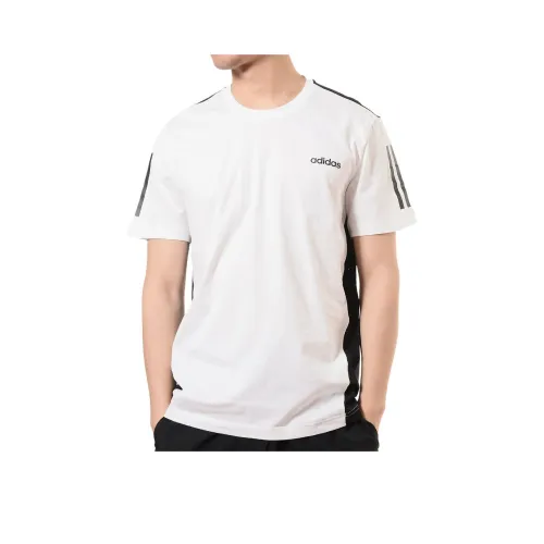 Adidas M CE 3S Tee 2 T Рубашка Мужская Черно-Белая