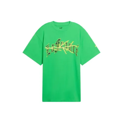 PUMA Зеленые Мужские Футболки