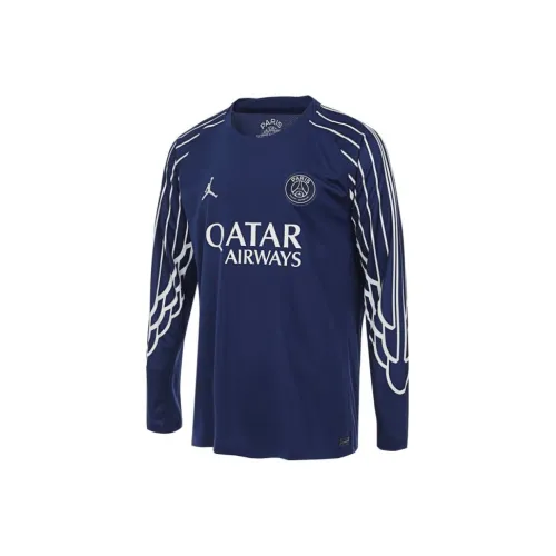 Джордан Dri Fit T-Shirt Мужская Темно-синяя