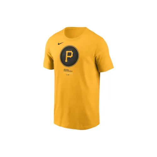 Nike Pittsburgh Pirates Городской Connect Логотип Футболка Мужская Желтая