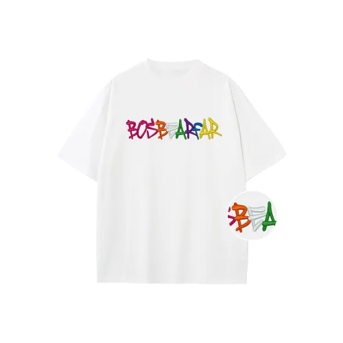 BOS BEAR Короткий рукав T-рубашки Унисекс