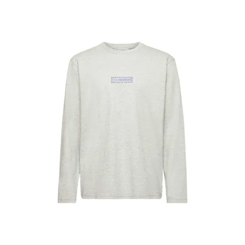 JW Anderson Светло-серые Мужские T-рубашки