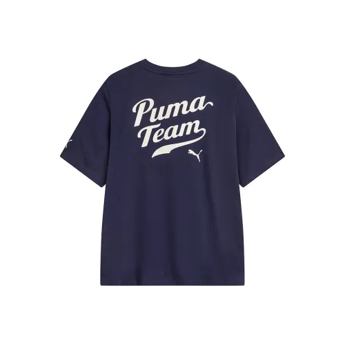 PUMA T-Shirt Унисекс Морской Синий