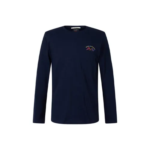 Paul Shark Yachting T-Shirt Мужская Темно-Синяя