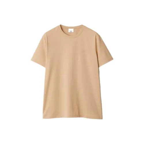 Burberry Мягкий Желтый Коричневый Мужские T-рубашки
