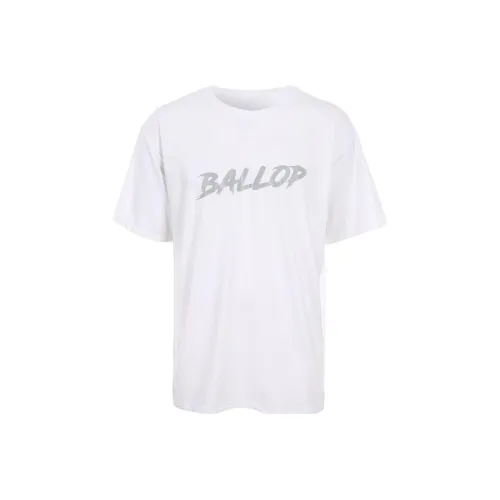 BALLOP Белый Мужской T-Рубашки