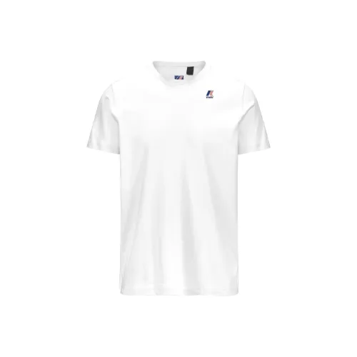 K Way Белая Унисекс Футболка