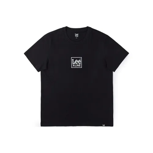 Мужская черная футболка Lee co-branded model