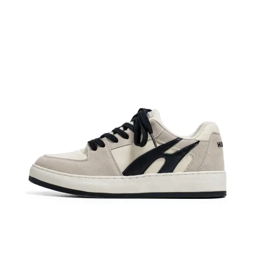 HUANQIU Устойчивые к истиранию Легкие и Дышащие Низкие Кроссовки для скейтбординга Унисекс Бежевые