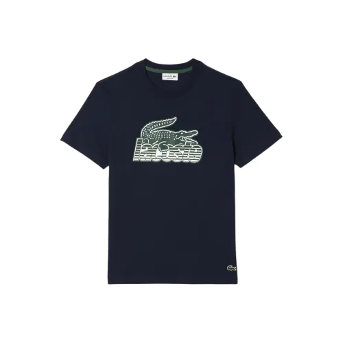 LACOSTE Мужские синие футболки