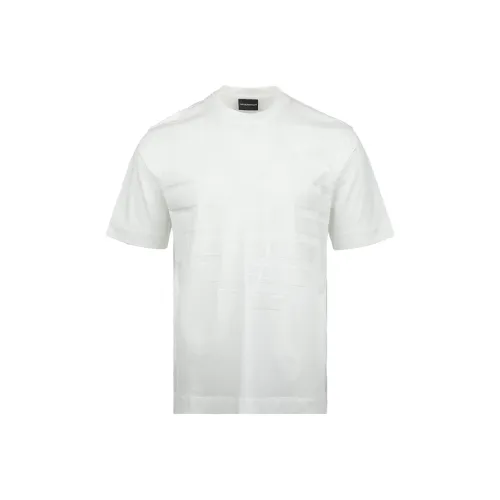 EMPORIO ARMANI Белые Мужские Футболки