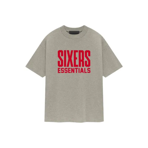 Fear Of God Essentials NBA T-Shirt Унисекс Теплый Серый