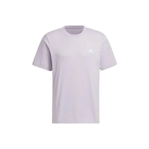 Adidas T-Shirt Unisex Silver Purple