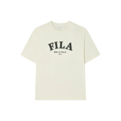 FILA T Рубашка Мужская Сыр Белый