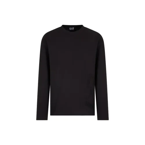 EMPORIO ARMANI EA7 T Рубашка Мужская Черная