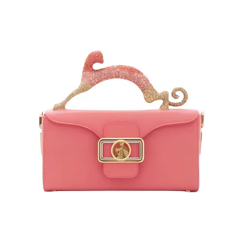 Lanvin Pencil Телячья кожа Сумка через плечо Сумка Нано Женская Розовая