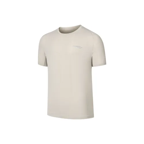 Saucony Бег T-Shirt Мужская Светлый хаки