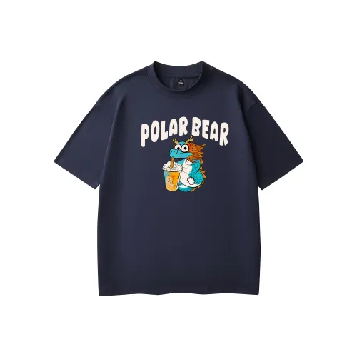 Белый медведь Унисекс Футболка