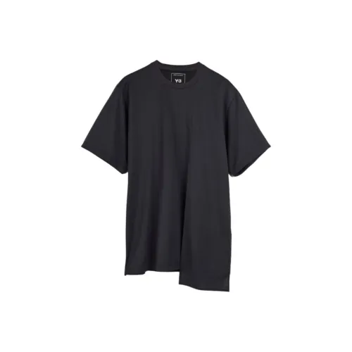 Y 3 Черная Унисекс Футболка