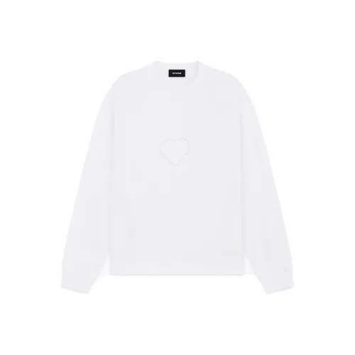 WE11DONE Белая унисекс футболка