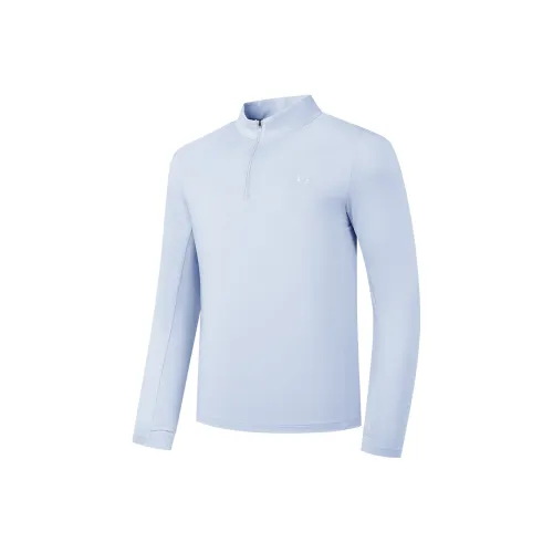 QIAODAN Бег T-Рубашка Мужская E Peptide Синий