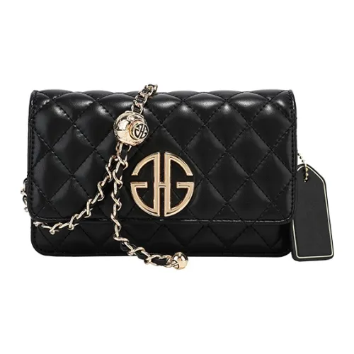 GHG Коровья кожа Сумка через плечо Маленькая Женская Черная Экрю Бургунди Розовая