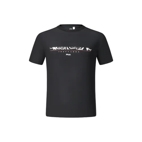 FILA T Рубашка Мужская Темная CURRENT Черная