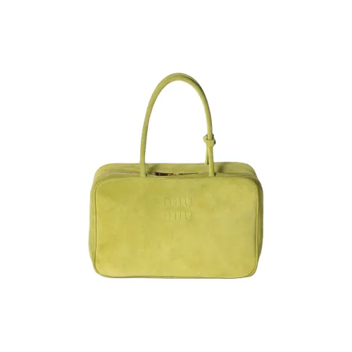 MIU MIU Beau Коровья кожа Сумка Женская Плющево-зеленый