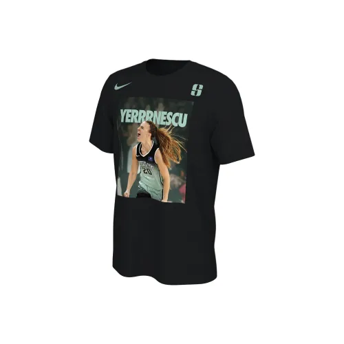 Nike одежда Черная Унисекс Футболка