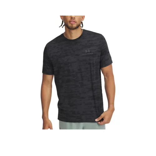Under Armour Vanish Energy SS25 T-Shirt Мужской Темно-Серый Черный