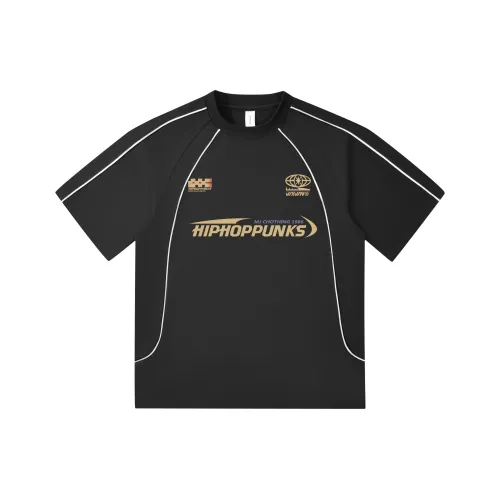 HIPHOPPUNKS T-Shirt Мужской Черный