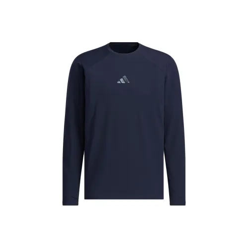 Adidas PREMIUM ACTIVE DOUBLEKNIT Топ T Рубашка Мужская Легенда Ink Синий