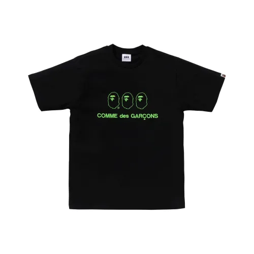 A BATHING APE x COMME DES GARCONS SHIRT SS24 T Рубашка Унисекс