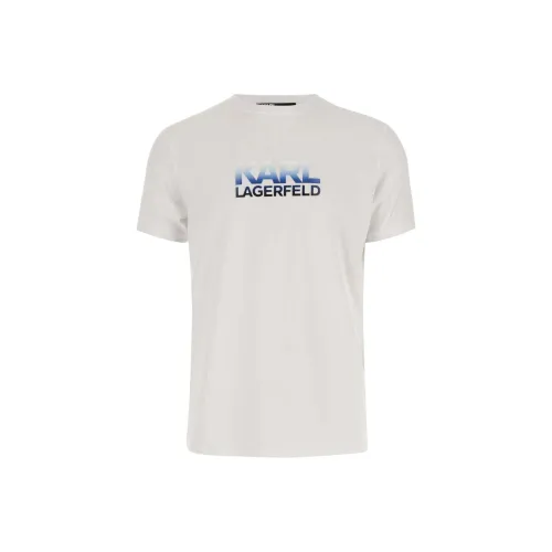 KARL LAGERFELD / Karl Lagerfeld Jeans Белый Мужской T-Рубашки