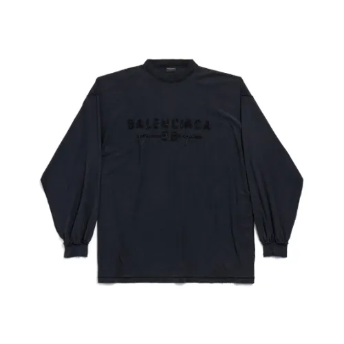 Balenciaga SS25 T-Shirt Мужской Черный