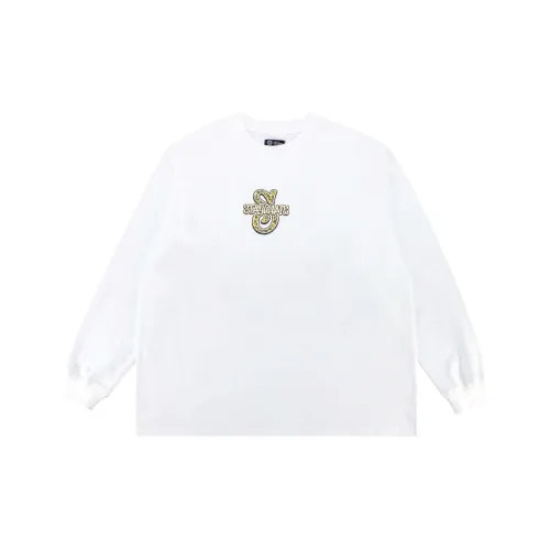 STAY UP LATE T-Shirt Унисекс Белый