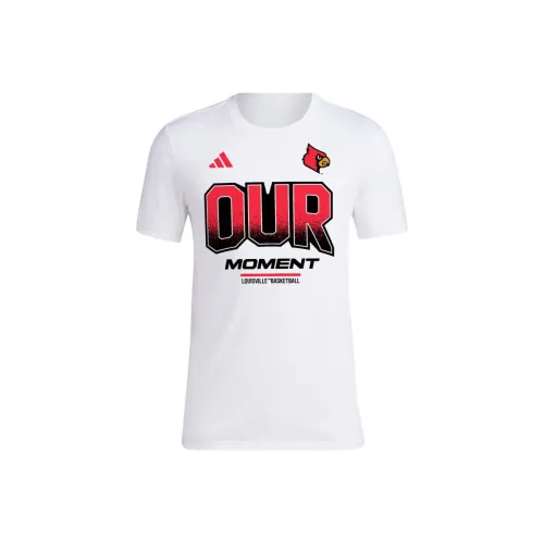Adidas Университетский OF Louisville Post Season Tee T-Рубашка Мужская Белая