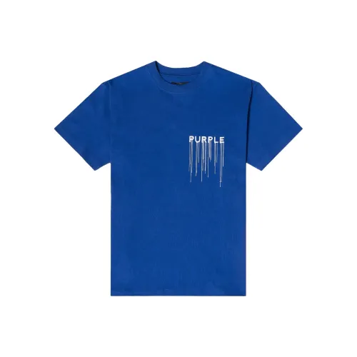 PURPLE BRAND T-рубашка мужская синяя