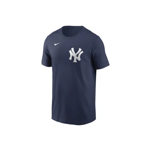 Nike Aaron Judge New York Yankees Fuse T-Shirt Мужской Морской Синий