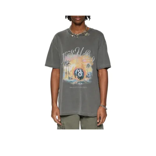 Ksubi Серый Мужской T-Рубашки