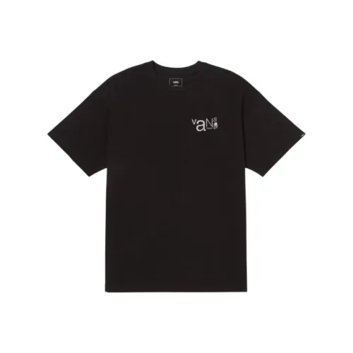 Vans Asian Artist Co Подпись Черный Мужской T-Рубашка