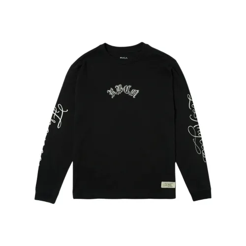RVCA Мужская Черная T-Рубашка