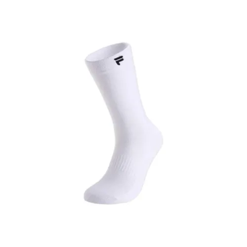 FILA 1 шт Стандартный белый Унисекс MID Носки до икры