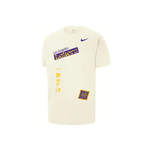 Nike x NBA Courtside T-Shirt Мужская Светло-Желтая