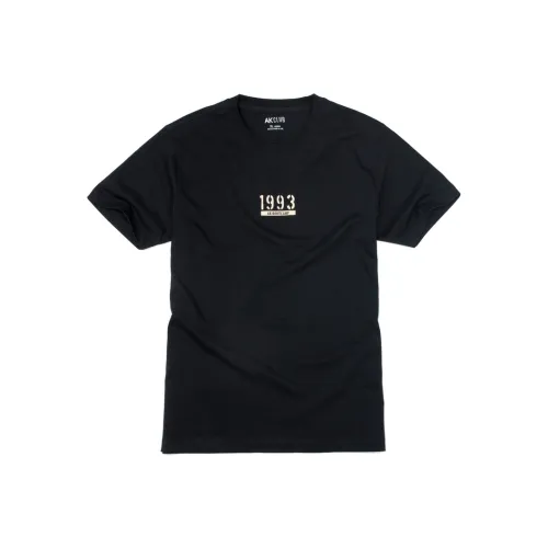 AKCLUB Vintage Collection Мужская Черная T-Рубашка