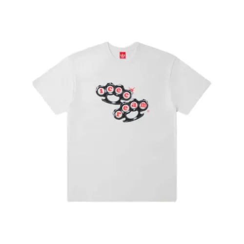 Мороженое Белый Унисекс T-рубашки