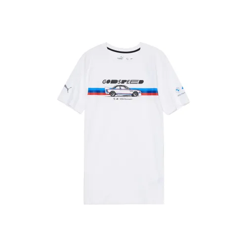 PUMA BMW Белый Мужской T-рубашки