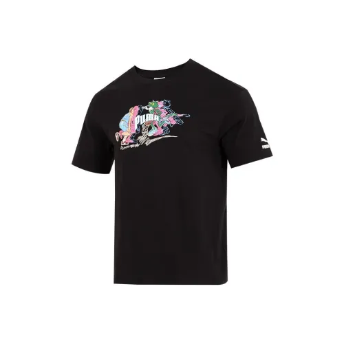 PUMA Мужская черная футболка