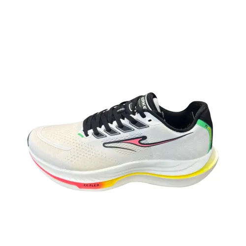 Erke Беговые кроссовки Low Top Белый Черный Мужской